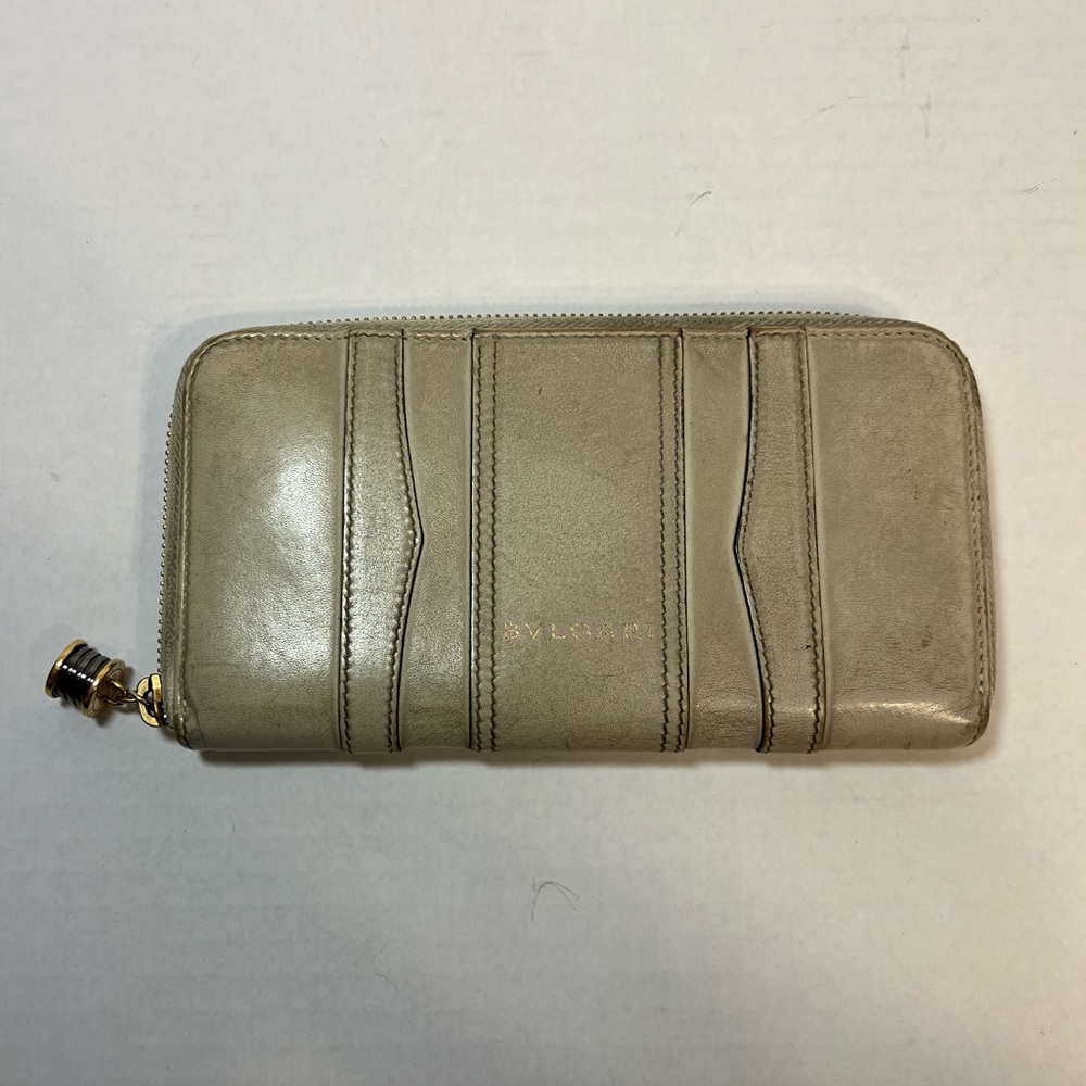 Bvlgari‎ zip around wallet